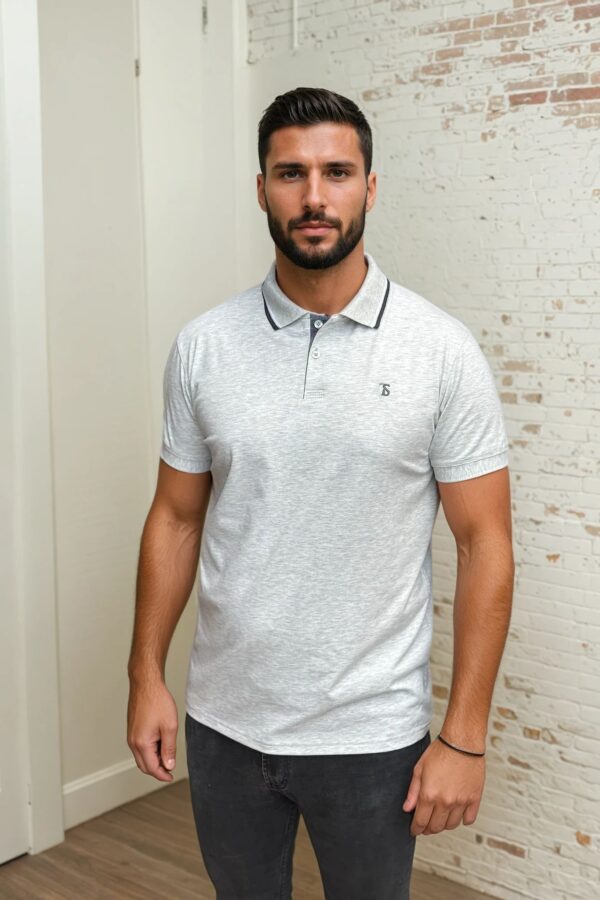 kar melanž muška polo majica osnovna varijanta meki efekt kar melanž polo majicu za štampu